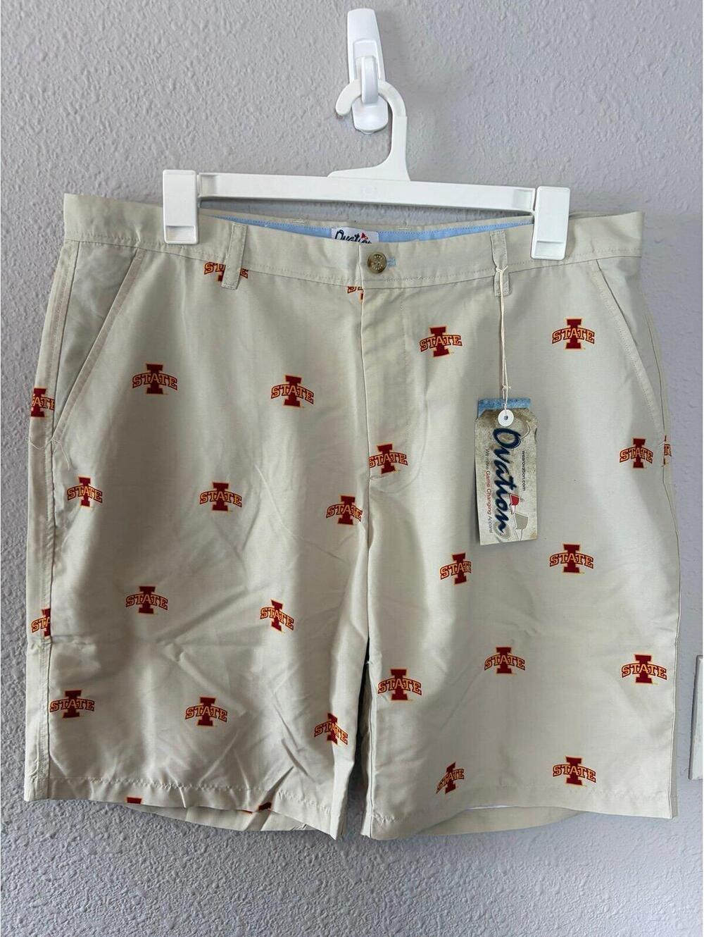Men's NWT Ovation Iowa State Golf Pants size 40